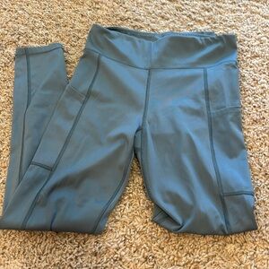Blue Aeropostale leggings size medium